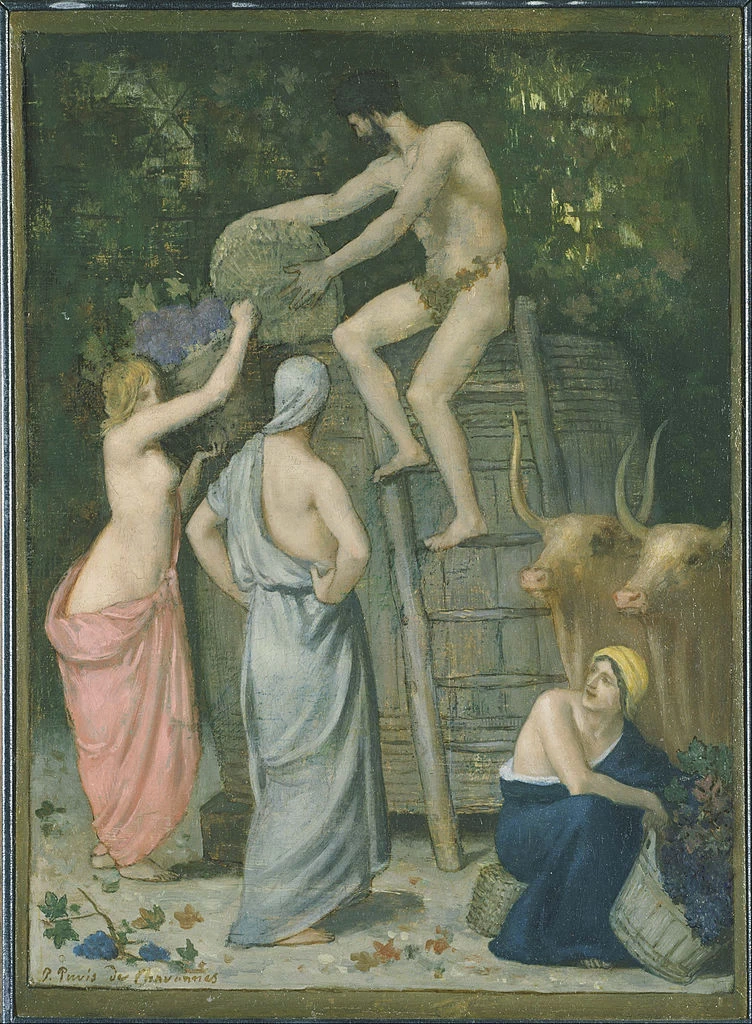 Pierre Puvis de Chavannes - Il torchio, The Phillips Collection